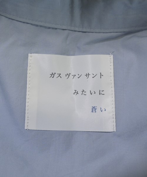 ガスヴァンサントみたいに蒼い（ガスヴァンサントミタイニアオイ）カジュアルシャツ 青 サイズ:F レディース/2200618651153