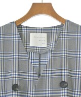 ガスヴァンサントみたいに蒼い（ガスヴァンサントミタイニアオイ）ノーカラージャケット グレー サイズ:F レディース/2200662247050