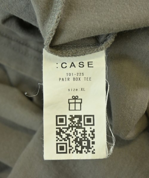 :CASE（ケース）Tシャツ・カットソー カーキ サイズ:XL メンズ/2200720271058