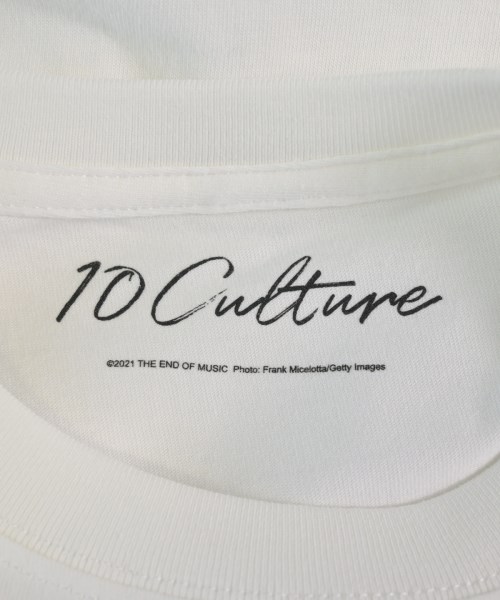 10 Culture（テンカルチャー）Tシャツ・カットソー 白 サイズ:M メンズ/2200617035060