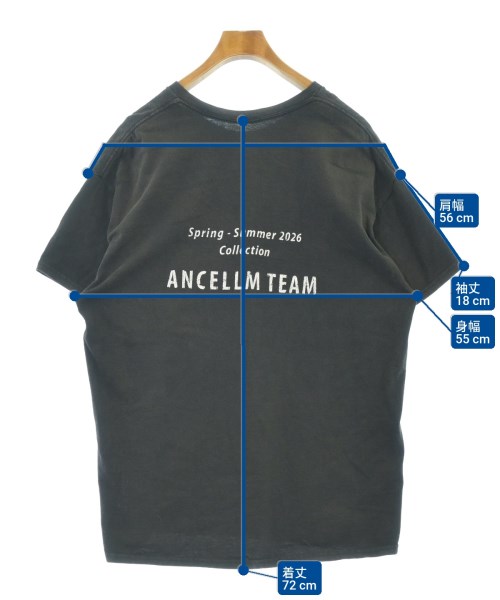 ANCELLM（アンセルム）Tシャツ・カットソー 黒 サイズ:-(XL位) メンズ/2200636776012