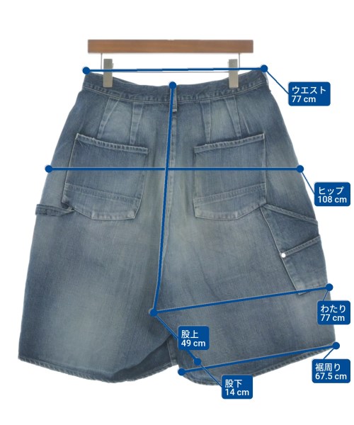 ANCELLM（アンセルム）デニムパンツ 青 サイズ:1(S位) メンズ/2200636987043