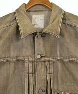 ANCELLM（アンセルム）デニムジャケット 茶 サイズ:1(S位) メンズ/2200625894024