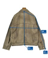 ANCELLM（アンセルム）デニムジャケット 茶 サイズ:1(S位) メンズ/2200625894024