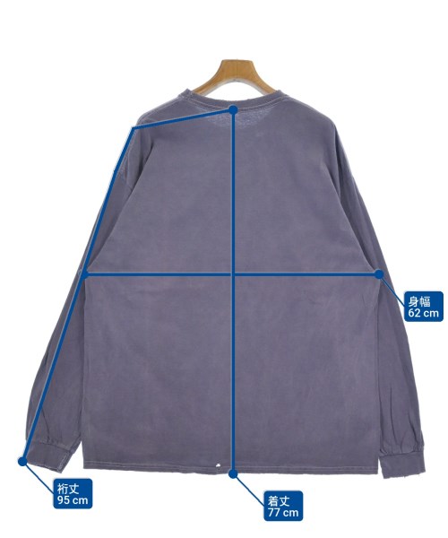 ANCELLM（アンセルム）Tシャツ・カットソー 紫 サイズ:-(XL位) メンズ/2200622531076