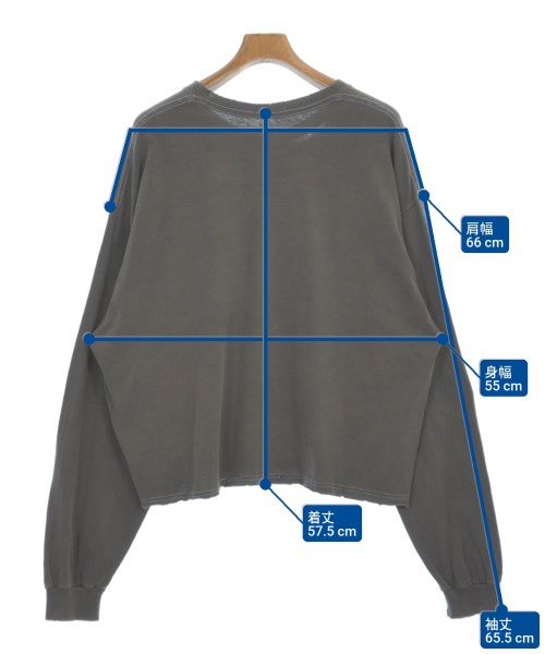 ANCELLM（アンセルム）Tシャツ・カットソー グレー サイズ:-(XL位) メンズ/2200598594662