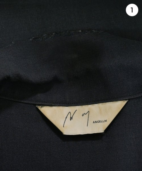ANCELLM（アンセルム）カジュアルシャツ 紺 サイズ:2(XXL位) メンズ/2200624514022