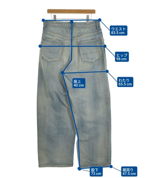 ANCELLM（アンセルム）デニムパンツ 青 サイズ:3(L位) メンズ/2200629622043