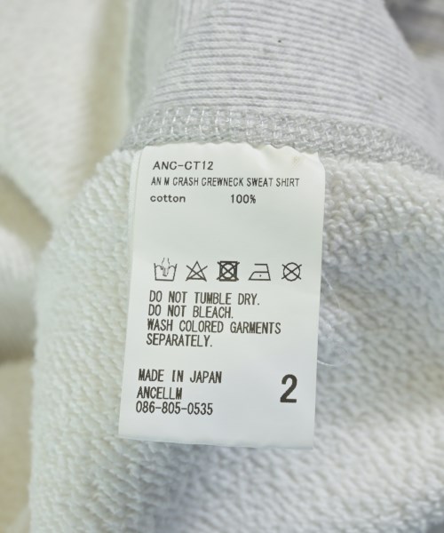 ANCELLM（アンセルム）スウェット グレー サイズ:2(M位) メンズ/2200618367382