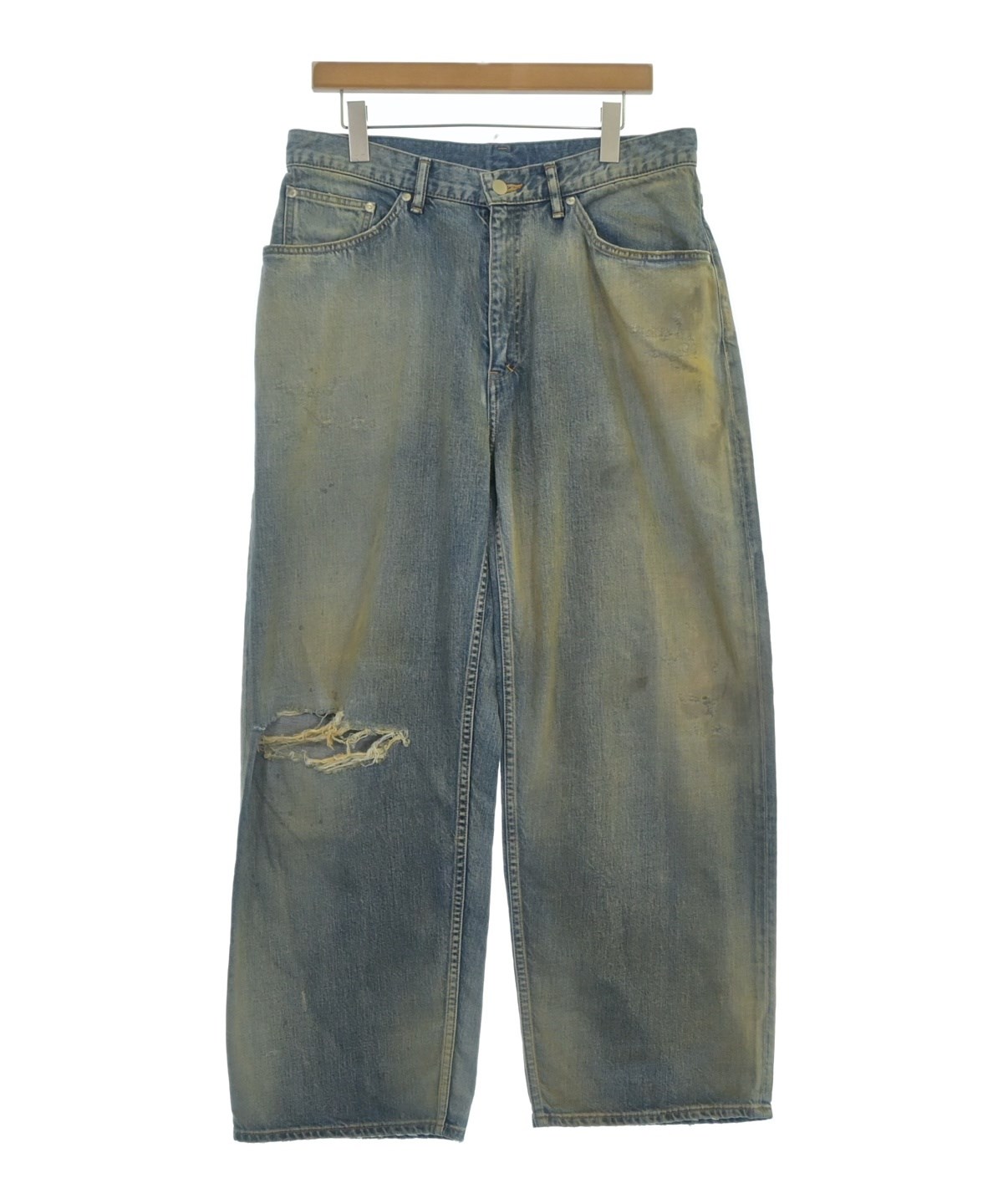 ANCELLM（アンセルム）デニムパンツ 紺 サイズ:3(L位) メンズ