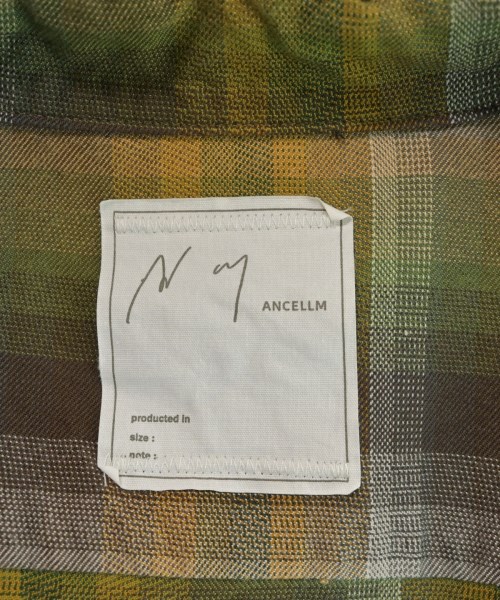 ANCELLM（アンセルム）カジュアルシャツ 茶 サイズ:2(XL位) メンズ/2200672987083