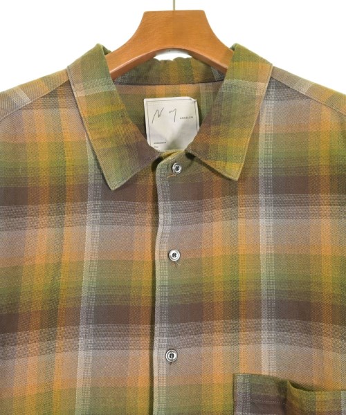 ANCELLM（アンセルム）カジュアルシャツ 茶 サイズ:2(XL位) メンズ/2200672987083