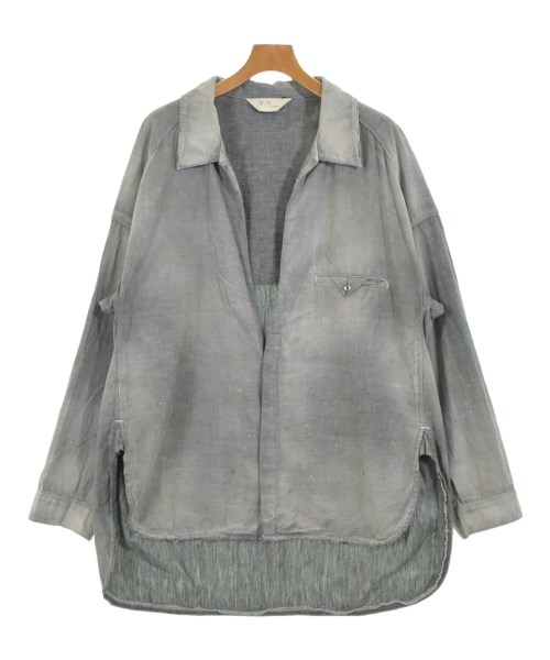 ANCELLM(アンセルム)カジュアルシャツ グレー サイズ:2(M位)/2200675614672