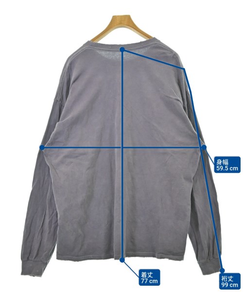 ANCELLM（アンセルム）Tシャツ・カットソー グレー サイズ:F メンズ/2200678556047