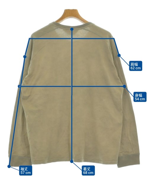 ANCELLM（アンセルム）Tシャツ・カットソー グレー サイズ:1(S位) メンズ/2200675797054