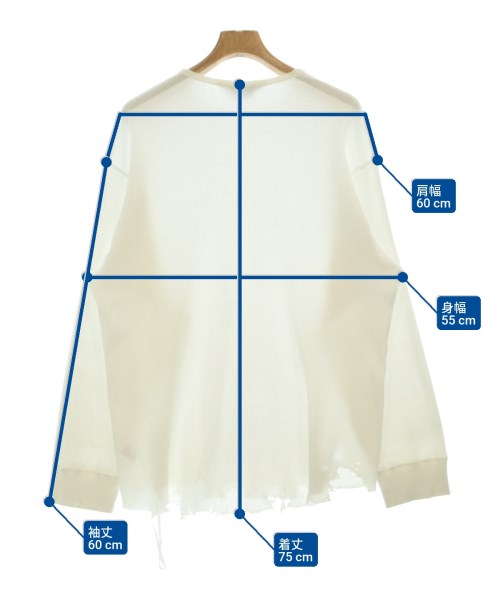 ANCELLM（アンセルム）Tシャツ・カットソー 白 サイズ:1(S位) メンズ/2200679134046