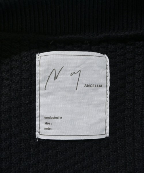 ANCELLM（アンセルム）ニット・セーター 黒 サイズ:2(M位) メンズ/2200681554016