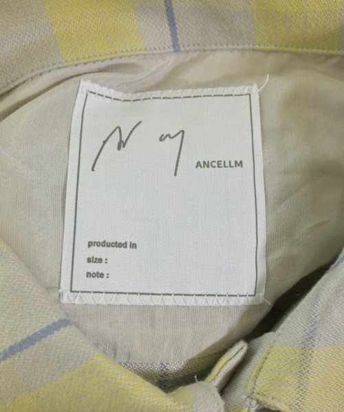 ANCELLM（アンセルム）カジュアルシャツ グレー サイズ:1(S位) メンズ/2200640660307
