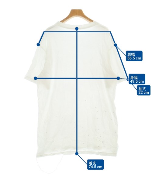 ANCELLM（アンセルム）Tシャツ・カットソー 白 サイズ:-(L位) メンズ/2200719279102