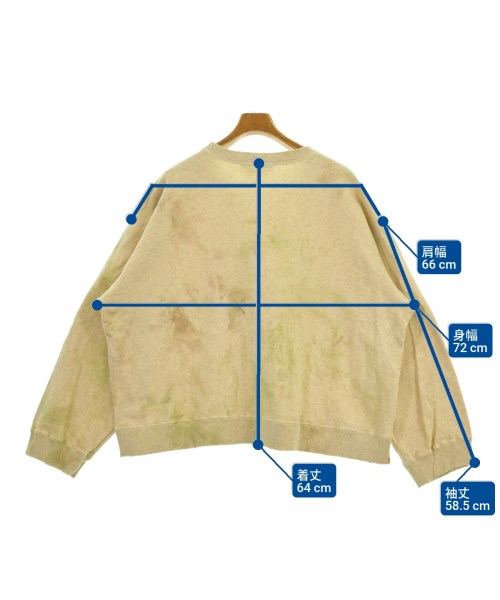 ANCELLM（アンセルム）スウェット ベージュ サイズ:1(S位) メンズ/2200650480278