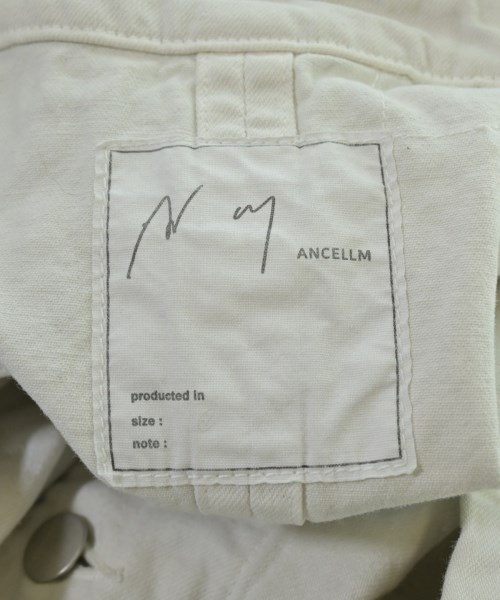 ANCELLM（アンセルム）カバーオール 白 サイズ:1(S位) メンズ/2200665219061