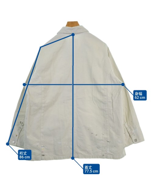 ANCELLM（アンセルム）カバーオール 白 サイズ:1(S位) メンズ/2200665219061