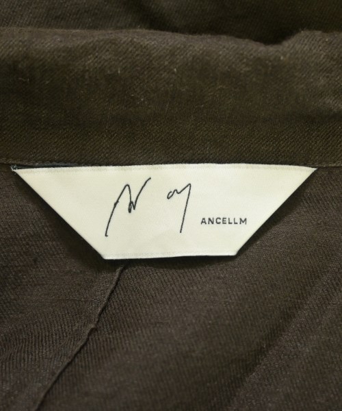 ANCELLM（アンセルム）カジュアルシャツ 茶 サイズ:2(M位) メンズ/2200734424013