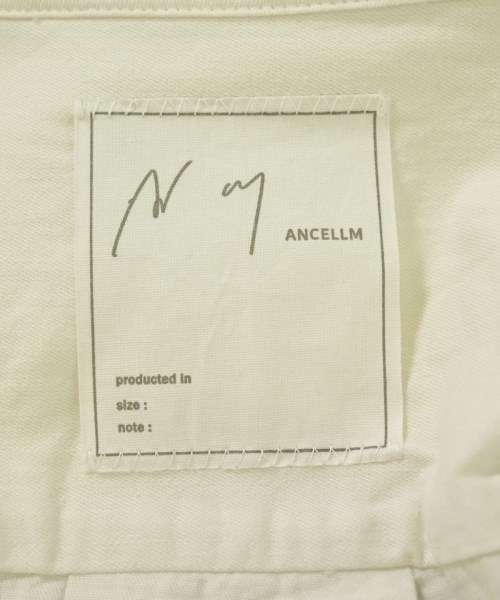 ANCELLM（アンセルム）カジュアルシャツ 白 サイズ:2(M位) メンズ/2200734424020