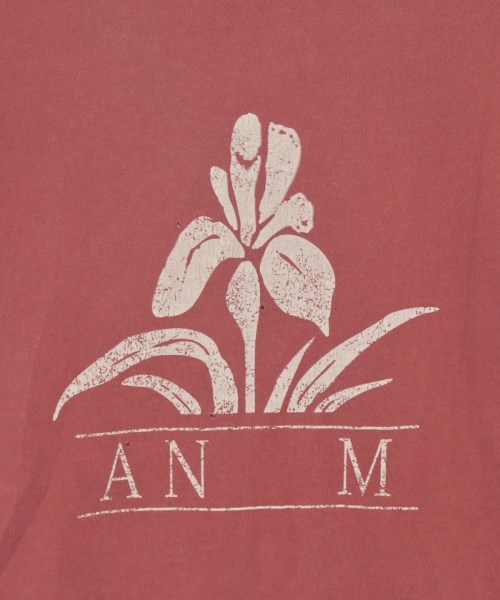 ANCELLM（アンセルム）Tシャツ・カットソー 赤 サイズ:F メンズ/2200690385076