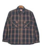 BIG MIKE（ビッグマイク）カジュアルシャツ 紺 サイズ:L メンズ/2200621396027