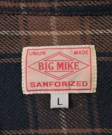 BIG MIKE（ビッグマイク）カジュアルシャツ 紺 サイズ:L メンズ/2200621396027