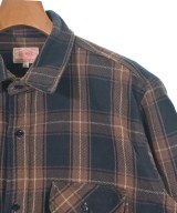 BIG MIKE（ビッグマイク）カジュアルシャツ 紺 サイズ:L メンズ/2200621396027