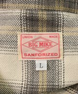 BIG MIKE（ビッグマイク）カジュアルシャツ 白 サイズ:L メンズ/2200621396034