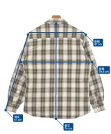 BIG MIKE（ビッグマイク）カジュアルシャツ 白 サイズ:L メンズ/2200621396034