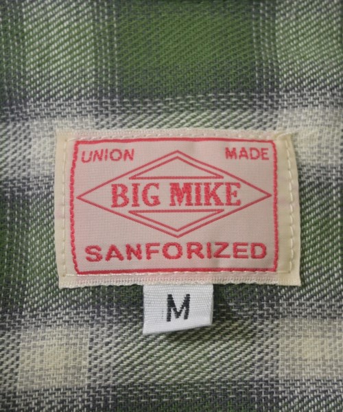 BIG MIKE（ビッグマイク）カジュアルシャツ 緑 サイズ:M メンズ/2200666003058