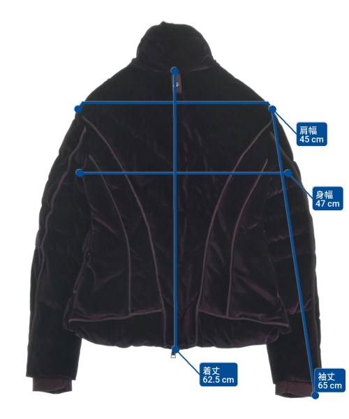 HIGH Tech by Claire Campbell（ハイテックバイクレアキャンベル）ダウンジャケット/ダウンベスト 紫 サイズ:38(M位) レディース/2200626402020