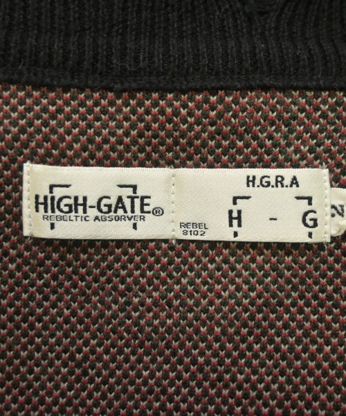 HIGH-GATE（ハイゲート）カーディガン 黒 サイズ:2(M位) メンズ/2200668810043