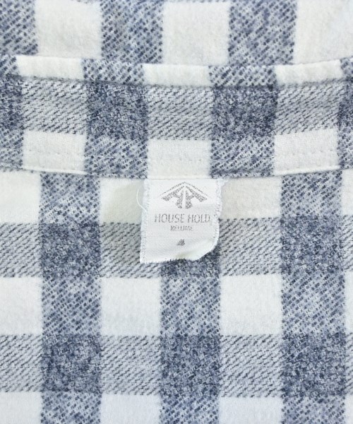 HOUSE HOLD（ハウスホールド）カジュアルシャツ 白 サイズ:4(XL位) メンズ/2200635940131