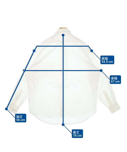 HOUSE HOLD（ハウスホールド）カジュアルシャツ 白 サイズ:M メンズ/2200621121193