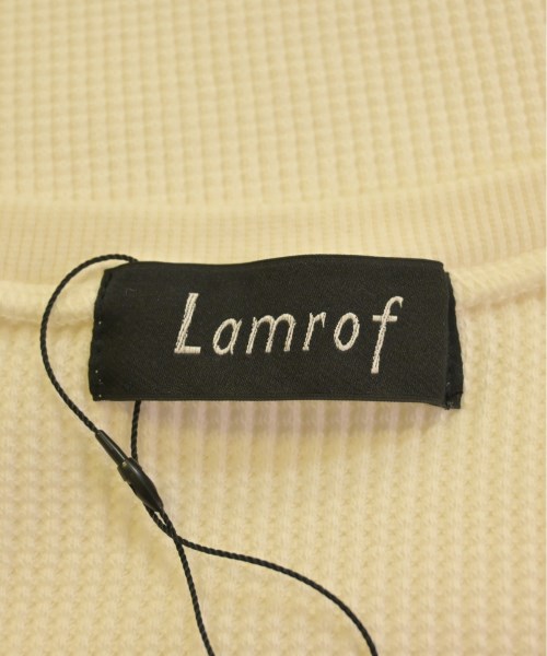 Lamrof（ラムロフ）Tシャツ・カットソー 白 サイズ:2(M位) メンズ/2200499915153