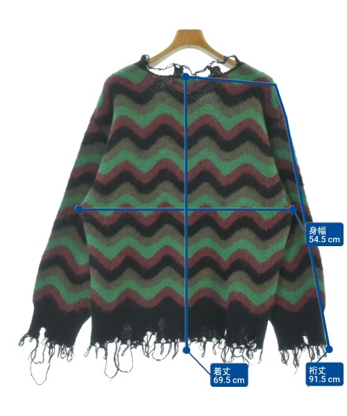 Lamrof（ラムロフ）ニット・セーター 黒 サイズ:F メンズ/2200677478012