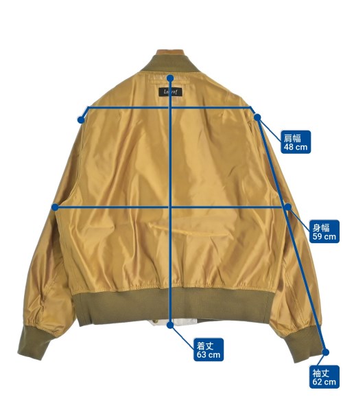 Lamrof（ラムロフ）スタジャン ベージュ サイズ:F メンズ/2200647049051