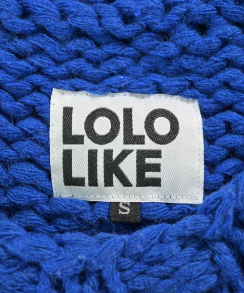 LOLO LIKE（ロロライク）ベスト 青 サイズ:S レディース/2200611114068
