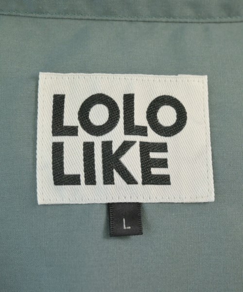 LOLO LIKE（ロロライク）カジュアルシャツ 緑 サイズ:L メンズ/2200672826054