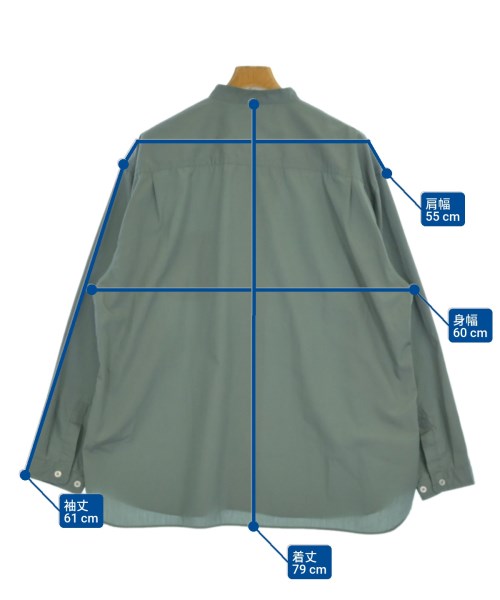 LOLO LIKE（ロロライク）カジュアルシャツ 緑 サイズ:L メンズ/2200672826054