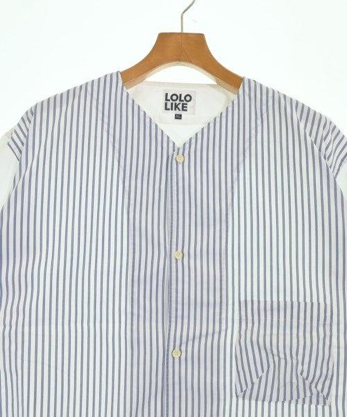 LOLO LIKE（ロロライク）カジュアルシャツ 白 サイズ:XL メンズ/2200682914093
