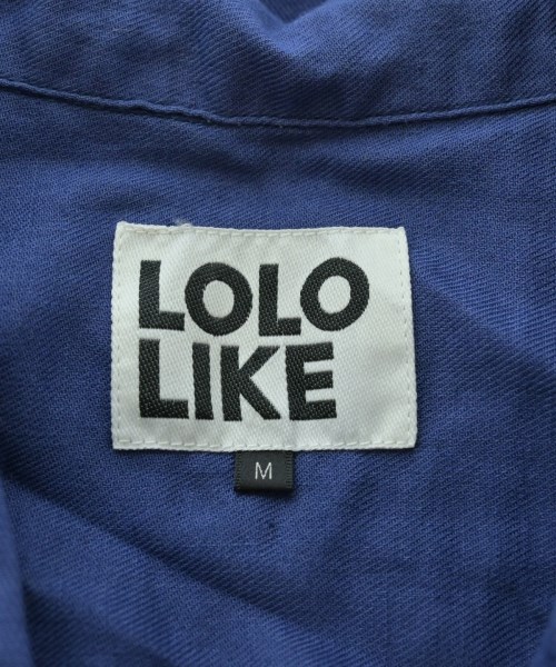 LOLO LIKE（ロロライク）カジュアルシャツ 紺 サイズ:M メンズ/2200680649140
