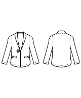 LQ Y's for men（エルキューワイズフォーメン）カジュアルジャケット 紺 サイズ:S メンズ/2200670747016