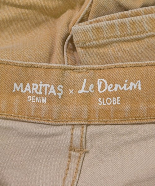 MARiTAS DENIM（マリタスデニム）デニムパンツ ベージュ サイズ:38(M位) レディース/2200665182013