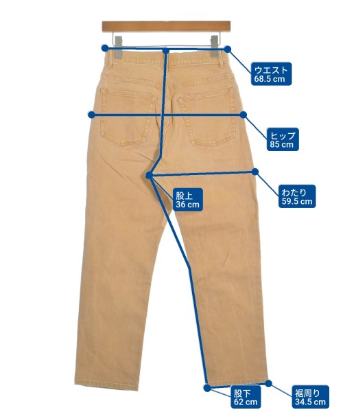 MARiTAS DENIM（マリタスデニム）デニムパンツ ベージュ サイズ:38(M位) レディース/2200665182013